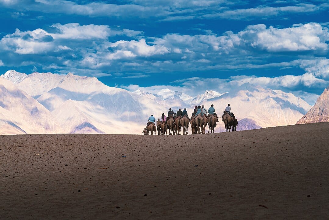 1079px sand dunes of nubra valley, ladakh