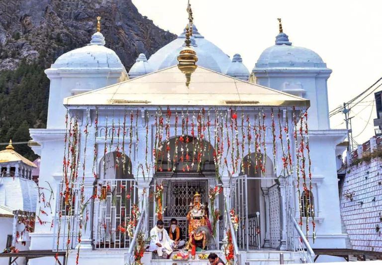 Gangotri Temple in Uttarakhand, sacred origin of River Ganga