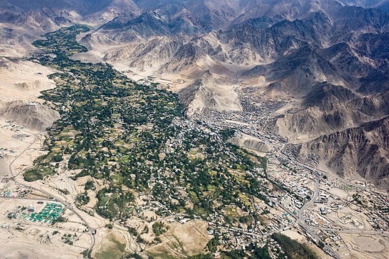 leh bird eye's view