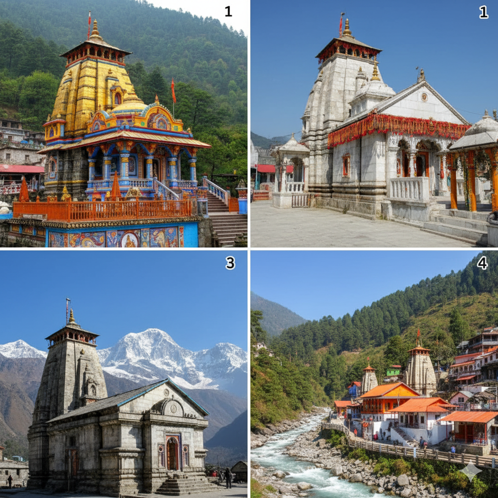 Home Char Dham Yatra - scenic view in Himalayas