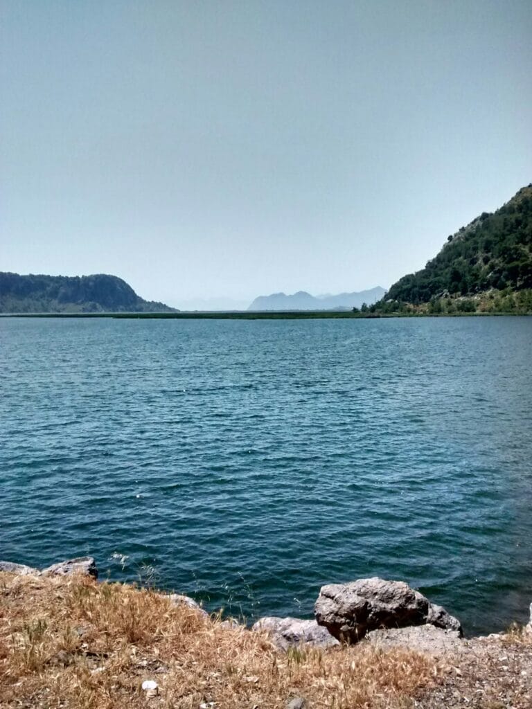 Tourist view of Chamera Lake Himachal Pradesh