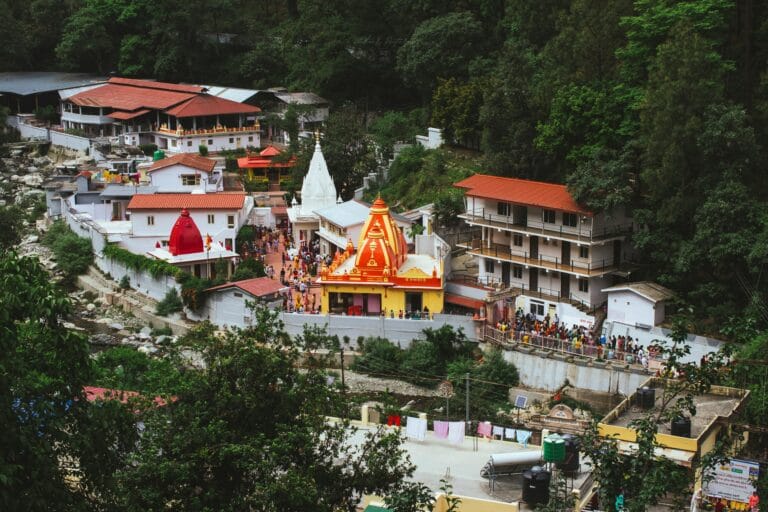 Yamunotri Temple in Uttarakhand, origin of River Yamuna
