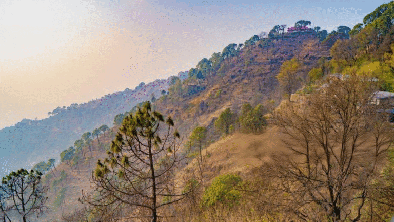 Mountain hills of Kasauli Himachal Pradesh