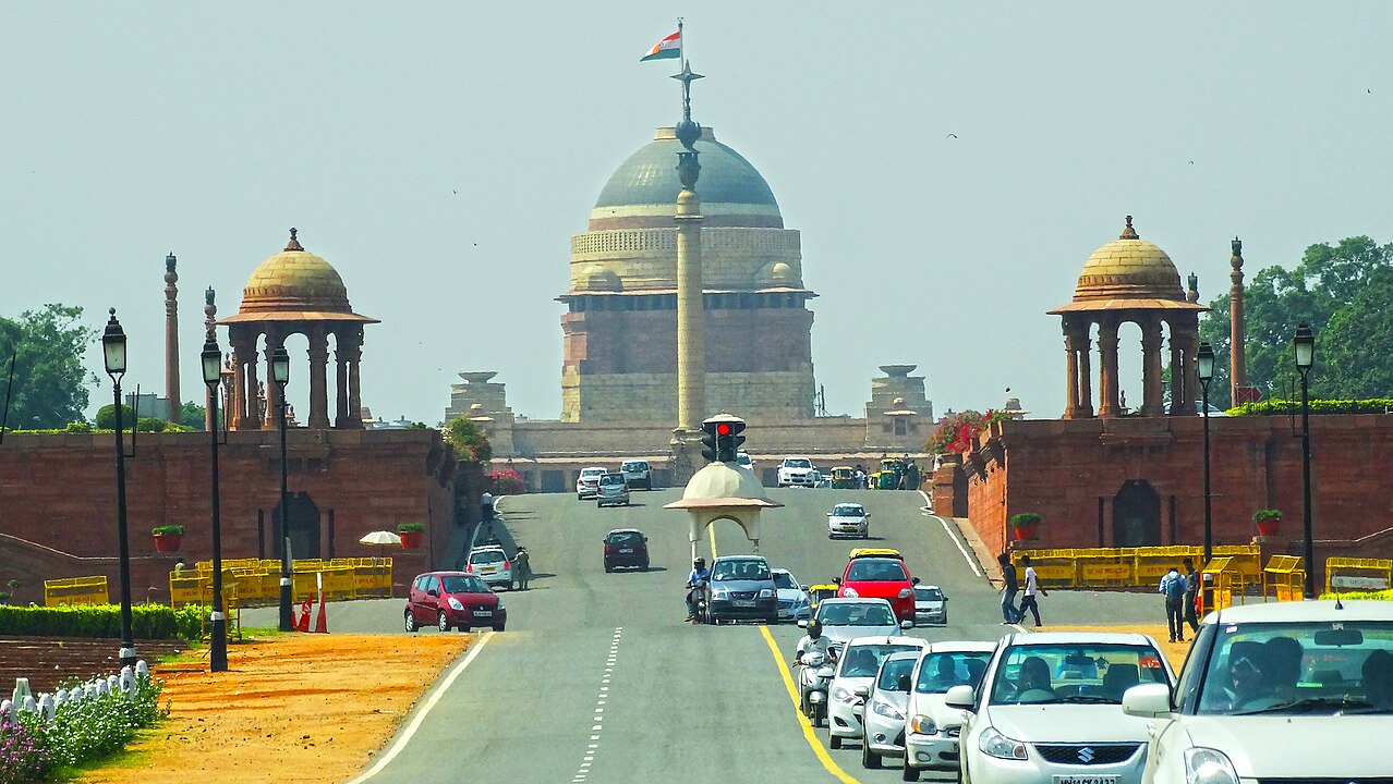 1278px view of rashtrapati bhawan
