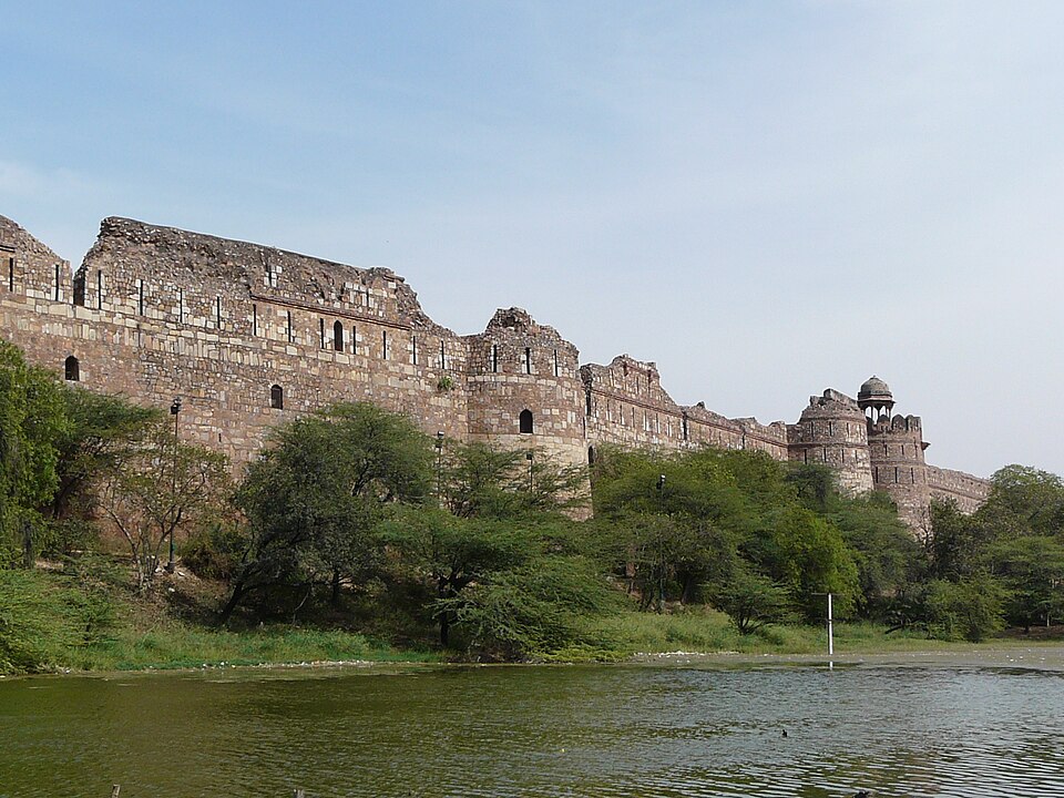 960px purana qila ramparts, delhi